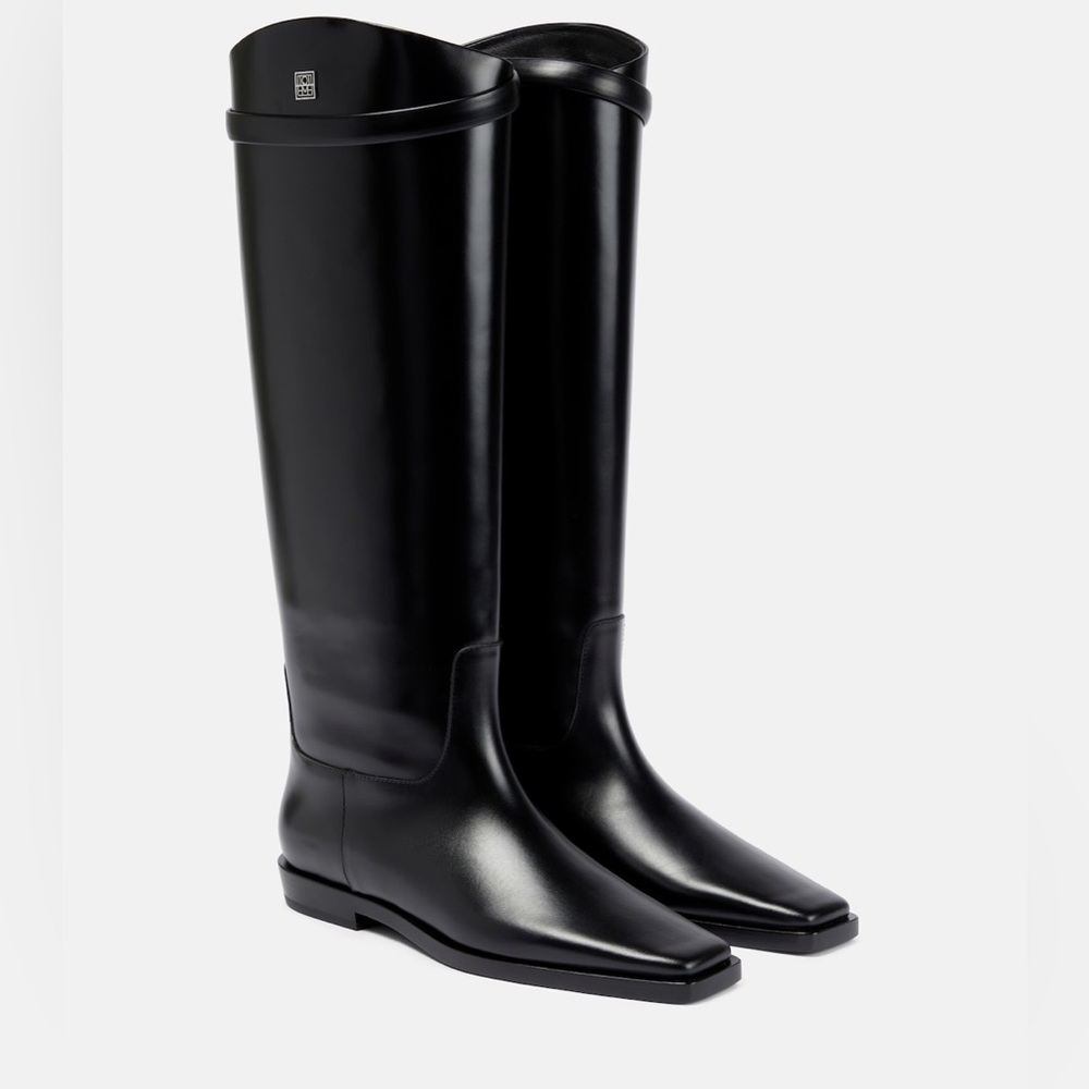 Toteme Black Women's Riding Boots